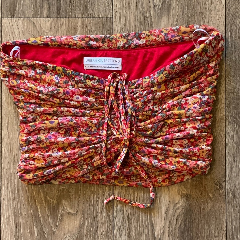 Urban outfitters floral tube top